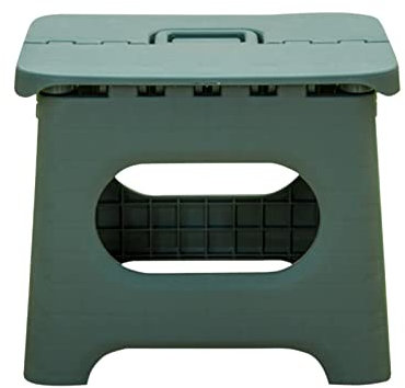 Aizuoni Tritthocker Klappbar,rutschfeste Tritthocker Mit Griff Für Kinder Und Erwachsene - Tritthocker Aus Kunststoff, Zusammenklappbar, Hocker Für Kinder