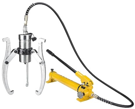 Geteilter hydraulischer Abzieher YL-5/10/15/20/30T Zwei-Klauen-Abzieher, hydraulisches Lager, drei-Klauen-Abzieher Einfach zu bedienen, für die Metallbearbeitung(Package3)