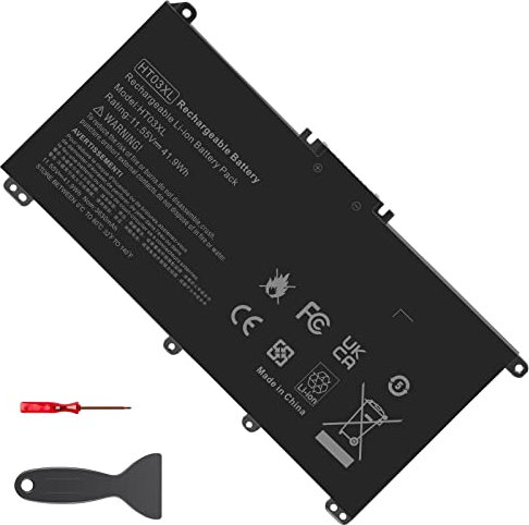 LabTEC Laptop Battery for HP HT03XL, l11119-855 11.55 V Li-ion Replacement Battery for HP Pavilion 14-CE 14-CF 14-CK 14-CM 14-DF 14-MA 14Q-CS 14Q-CY 14S-CF 14S-CR Series