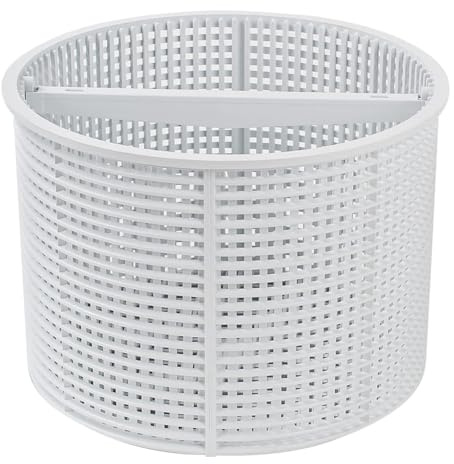 Panier de Skimmer Piscine, Panier écumoire piscine, Compatible avec HaywardSkimmer SPX1082CA et Aladdin B-152, SP1082, SP1083, SP1084, 1085, 1086, SP1075, 1075T, 1076, 1077 (Blanc)