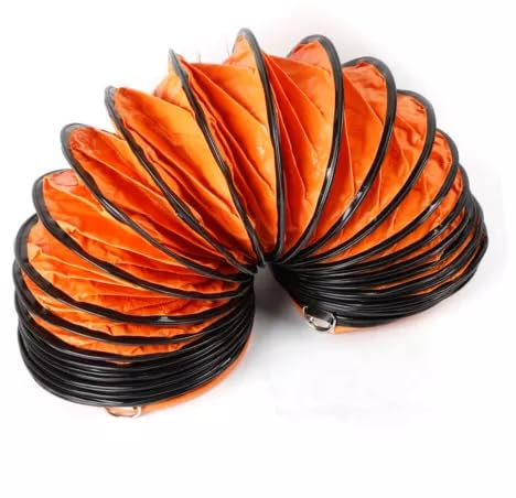 Manguera flexible de conducto de PVC, manguera de ventilación portátil de alto rendimiento, 200/300 mm para aire acondicionado dividido, calefacción de pared