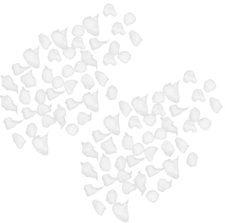 DECOMELODY Pack Nagelreinigung Wattebällchen aus Saugfähiger Baumwolle für Gel nagellackentfernung Schnelles Absorbieren von Nagellack und Entferner Weiche Praktische Nail Cleaning Cotton