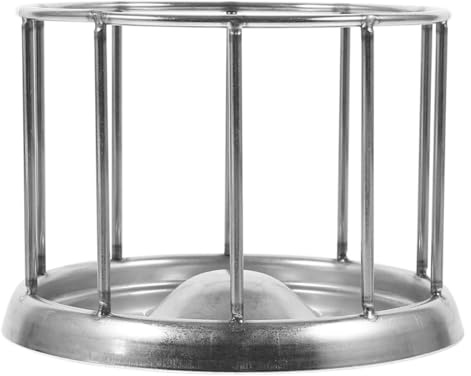 DOITOOL Comedero para Reptiles de Acero Inoxidable 304 Duradero, Cuenco Pequeño para Terrarios, Plato Dispensador de Comida para Tortugas, Uso Diario para Mascotas Reptiles
