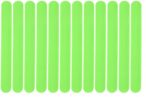 Hemobllo 12pezzi Bracciale in Silicone per Ragazza Superficie Vuota Braccialetto Schiaffo Semplice Fasce Schiaffo in Silicone Braccialetto in Vuoto Braccialetti in Braccialetti Colorati