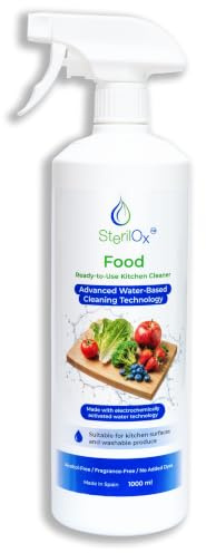 SterilOx FOOD — Nettoyant multi-usage pour la cuisine — 1000 ml — Sans alcool
