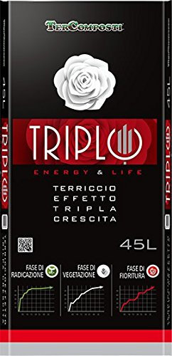 TRIPLO TERRICCIO 70L - Effetto Crescita