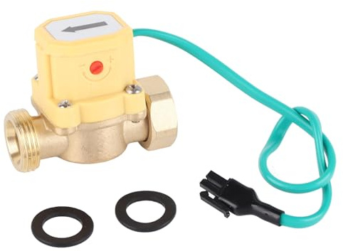 Magnetischer Wasserdurchflusssensor Schalter Einstellbare automatische elektronische Schaltersteuerung für niedrigen Wasserdruck 220 V G3 / 4-G3 / 4-Gewinde