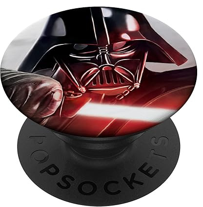PopSockets Star Wars Darth Vader Face PopSockets PopGrip: Swappable Grip for Phones & Tablets