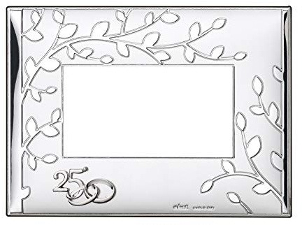 Placa 25 aniversario arbol 13x18 personalizada bodas de plata