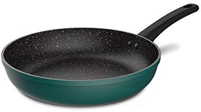 Liudan Padella Padella Pan 10.2-Pollici Skillet Skillet Skillette Omelette Pan Maniglia ergonomica, Tutti i cimiteri di Cucina compatibilità - Compresa l'induzione Padella Antiaderente