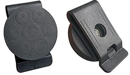 XXHong 2PCS Belt Magnetic Clips Heavy Duty Waist Clip Magnets Tool Belt Holster, Magnetic Belt Clip Tools Holder for Knife Pliers,Screws, Hammer,Wrench, Drill, Metal Accessories