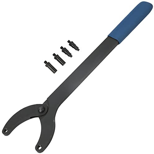 MRCARTOOL Nockenwellenrad Gegenhalter Werkzeug Nockenwelle Kurbelwelle Schlüssel T40070 Universelle Gegenhalteschlüssel Nockenwellen Riemenscheiben Halter Satz Kompatibel mit VW Audi 1.4 2.4 2.8