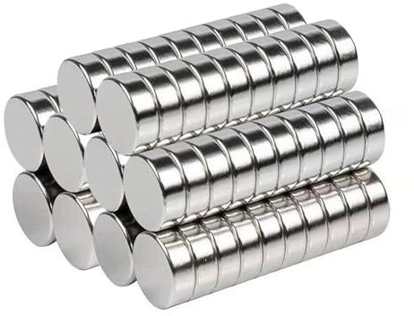 adspow 100 Stück Stark 6x3mm Neodym Magnete, Kühlschrankmagnete, Mini Magnete, für Kühlschrank, Handwerk, Fotos