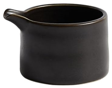JTBDWOSK Black, Sauciere Simple steak juice bucket Sauce ceramic coffee cup small milk jug milk jug sauce pot