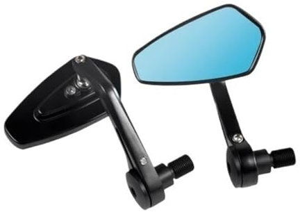 Rückspiegel Motorrad-Lenkerendenspiegel für Yam&aha MT-07 MT-09 MT10 R6 R1 FZ1/FZS1000 FZ6 FZ6R XJ6 TMAX530 TMAX500 Lenkerendenspiegel Seitenspiegel