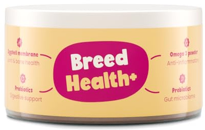YEARS Jack Russell Probiotic Breed Specific Supplement for Dogs Joint Care Digestion Immune Support and Healthy Coat - 56g