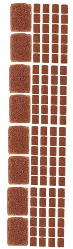KONTONTY Bloques Nutritivos Sin Suelo para Profesional Unidades con Alta Absorción De Agua Y Buena Aireación para Trasplante De Y Jardinería Y Huerto Doméstico 100 Piezas*4