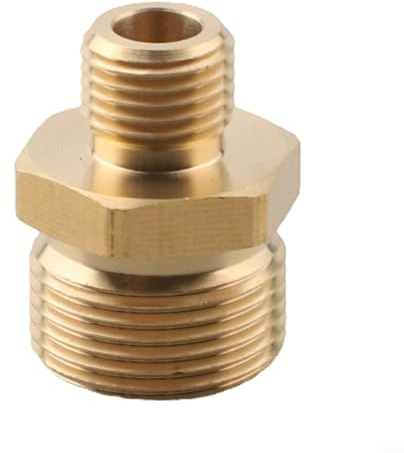 Funktionaler Schlauchadapter für 22 mm externe auf 15 mm interne Waschmaschinenschläuche
