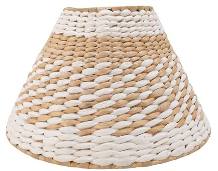 Omabeta Paralume per Lampada da Tavolo, Paralume Minimalista Intrecciato a Mano per Lampadine E27 E14 con Luce Diffusa Morbida, per L'arredamento del Ristorante Dell'hotel Domestico (Tipo 1)