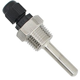 1/2 pouce - puits thermométrique acier inoxydable immersion de 30mm 50mm 100mm 200mm 300mm 400mm 500mm - Immersion well thermowell thermopocket pour thermocouple (50mm)
