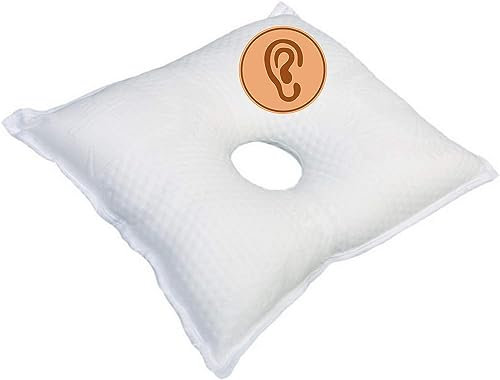 OrtoPrime Almohada Condrodermatitis - Cojín Antiescaras para Oreja - Almohada Antiescaras para Oreja - Almohada Ortopédica Terapéutica - Alta Protección - Almohada Cervical médica