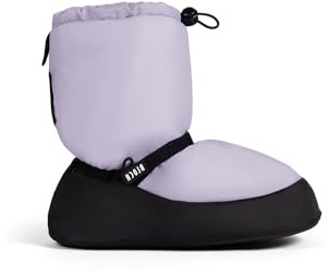 Bloch Dance Girls Bootie Warm up Bootie/Slipper, Lilac, Large