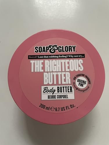 Soap & Glory The Righteous Body Butter, Rose & Bergamot Fragrance, 200ml