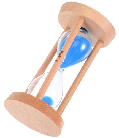 TOPBATHY in Legno Minuti Orologio Sabbia Per Decorazioni Casa Cucina Giochi Timer Per Ragazzo Ragazza Lavarsi i Denti