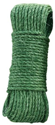 Fenteer Sisal Seil Katzenseil DIY Katze Kratzer Postbaum Kratzen Dickes Katzenzubehör, die Twine Katze Kratzkabel Wickeln, GrÜn