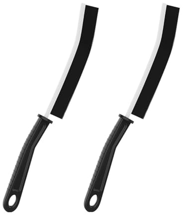 Evapure Crevice Cleaning Brush Set – Hard Bristle, Cleaning Tool, Groove & Gap Cleaner for Kitchen, Bathroom, Window Tracks, and Car Detailing,2 Pcs