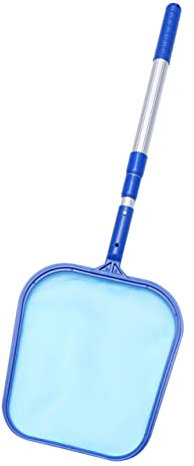 TOYANDONA Poolreinigungswerkzeug Schwimmbeckenkescher Laubnetz Teichreinigungswerkzeug Poolnetz Verstellbar Für Flachwasserbereiche Netz Schaufeldesign Mühelos Wasser Gleiten
