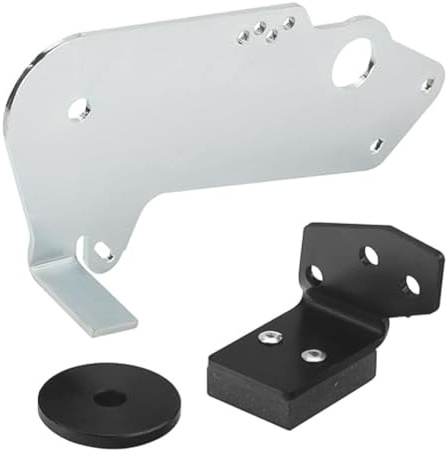 Gettimore 783-08654C - Juego de soporte y freno para cubierta de tractor de césped, compatible con los modelos Troy-Bilt 13AL795S004 13AX795S004, juego de repuesto de metal de 3 piezas