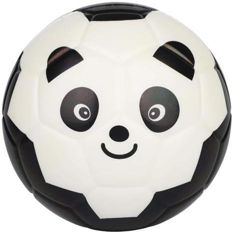 15 cm Animal Face Football – Soft Mini Sports Ball for Kids, Cute Cartoon Animal Design, Indoor/Outdoor Play (Panda)