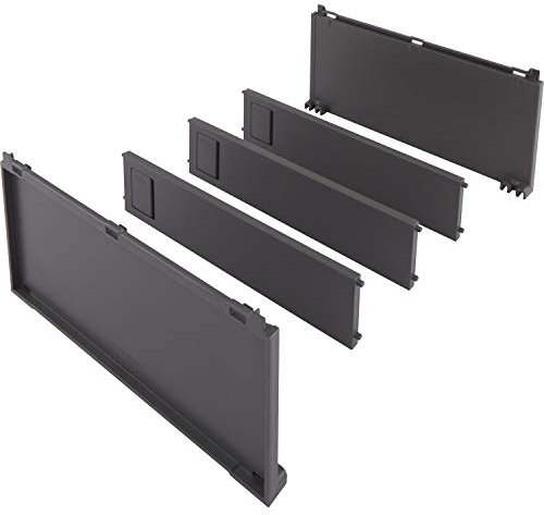 BLUM AMBIA-LINE Flaschenset, B200mm, Kunststoff oriongrau matt