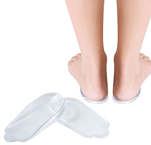 Gel O/X typ ben ortopediska innersula (2 par) – effektivt korrekt häl Valgus/Varus – hälstöd för supination och pronation – hälkudde för hållningskorrigerare – unisex – fotvård
