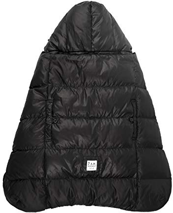 7AM Enfant - Funda para portabebés de invierno – K-Poncho 3 en 1 ajuste universal para Babybjorn Mini,