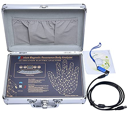KIGPOR 52 Berichte NEU-Quantum Resonance Magnetic Body Health Detector/Analyzer Palm Touch Version für Sub-Gesundheitstests 2022