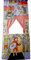 Hochwertiges Puppentheater 70x 165 cm Türtheater für Kinder hochwertige Handpuppen Märchen Kasperletheater (Türtheater 70 x 165 cm)