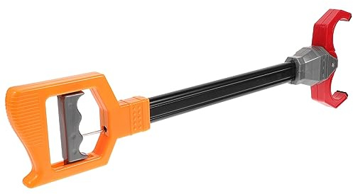 Müllgreifer Mechanische Greifzange aus Abs mit Langem Griff | Haushaltsreinigung und Außenbereich, Ergonomischer Griff, für Senioren Zufällige Farbe