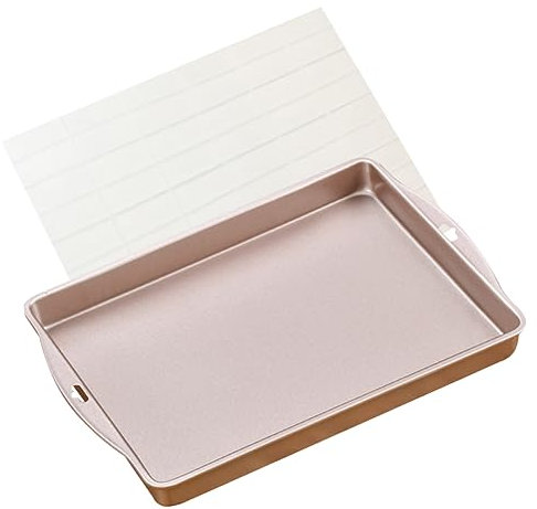 GOOHOCHY Nougat Mold Set Nonstick Rectangular Baking Tray and Snowflake Crisp Mold, Multi-Functional Candy Grating Board for DIY Dessert Making, Kitchen Baking Tool for Home Use