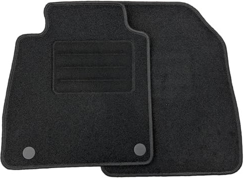 Ecolux Samt-Automatten passend für Honda Jazz III (2008-2013) Vorne - 2 Stück