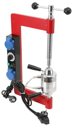 Cozyel Auto-Reifen-Vulkanisierer, Reifen-Vulkanisiermaschine, Autoreifen Reparatur Satz Mit 8 Formen, Mit Timing-Konstanttemperatur-Hochleistungs-Reifen-Reparatur-Werkzeug FüR Pkw Und LKW