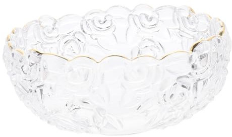 Mikinona Klarglasschalen Im Nordischen Stil Küchenschüssel Für Obst Und Salat Glas Dessertschale Salatschüssel Lebensmittelbehälter Für Zuhause