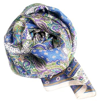 Petite Folie Damen Seidenschal, 180x50 cm, 100% Seide