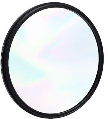 Plyisty Schwarzer Nebelfilter, 1/4 Schwarzer Diffusion 3,3 Mm Rahmenbreite, Mehrfarbiger Glasweicher Filmischer Effektfilter für Verträumte Neblige Porträtfotografie -Video (72)