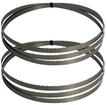 2 STÜCKE 1712mm Bandsägeblatt 1712x9,7x0,35mm TPI 6 Elektrowerkzeug-Zubehör for Metabo for Charnwood for Draper Bandsäge Holz Metallschneiden