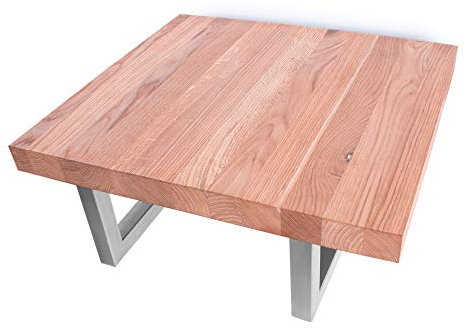 KTC Tec Waschbecken Konsole Edelstahl Träger TRG30x30mm-150/450 Waschtisch Wandkonsole Regalhalter Konsolenhalterung Gestell (1 Paar)