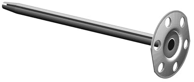 LUX ELEMENTS Schlagdübel 11cm FIX-FID 50 Stk. I Einschlagdübel mit 80mm Dübellänge aus verzinktem Metall I Geeignet für Untergründe wie Beton, Vollziegel uvm.