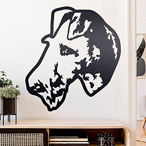 irish terrier Hund Wandtattoo Wandaufkleber Wall Sticker - Dekoration, Küche, Wohnzimmer, Schlafzimmer, Badezimmer