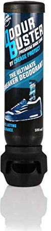 Odour Buster Spray Deodorante per Scarpe | Fragranza Fresca a Lunga Durata per Sneakers, Scarpe Eleganti e Sportive | Formula Senza Residui | Doppio Ugello Spray | 100 ml (1 pacco)